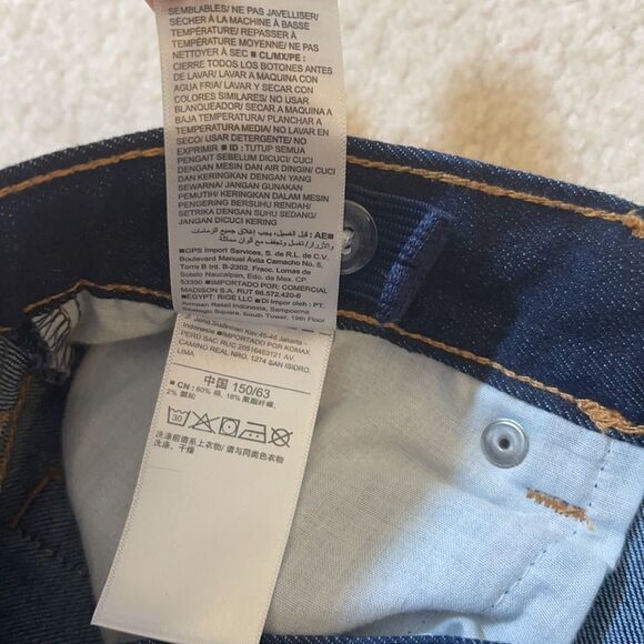 Old Navy dark straight leg high waist jeans 14 - Picture 11 of 13